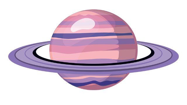 Onbewuste herrineringen aan de planeten (Saturnus) Saturnus-paars